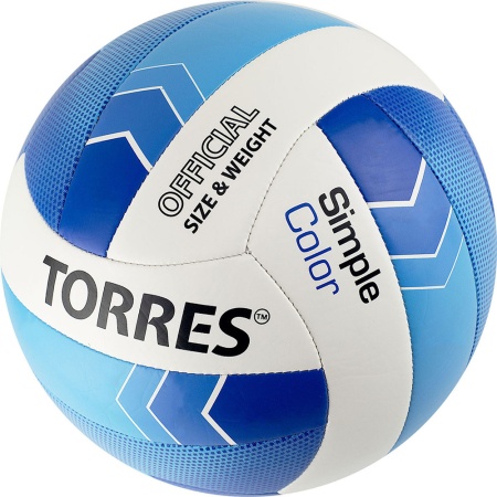 Купить Мяч волейбольный Torres Simple Color любительский р.5 в Дербенте 